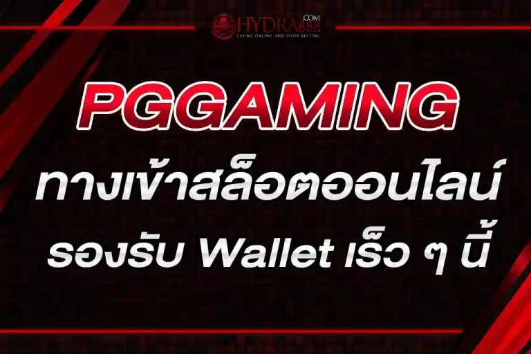 PGGAMING สล็อตออนไลน์ฝาก-ถอน 24 ชั่วโมง