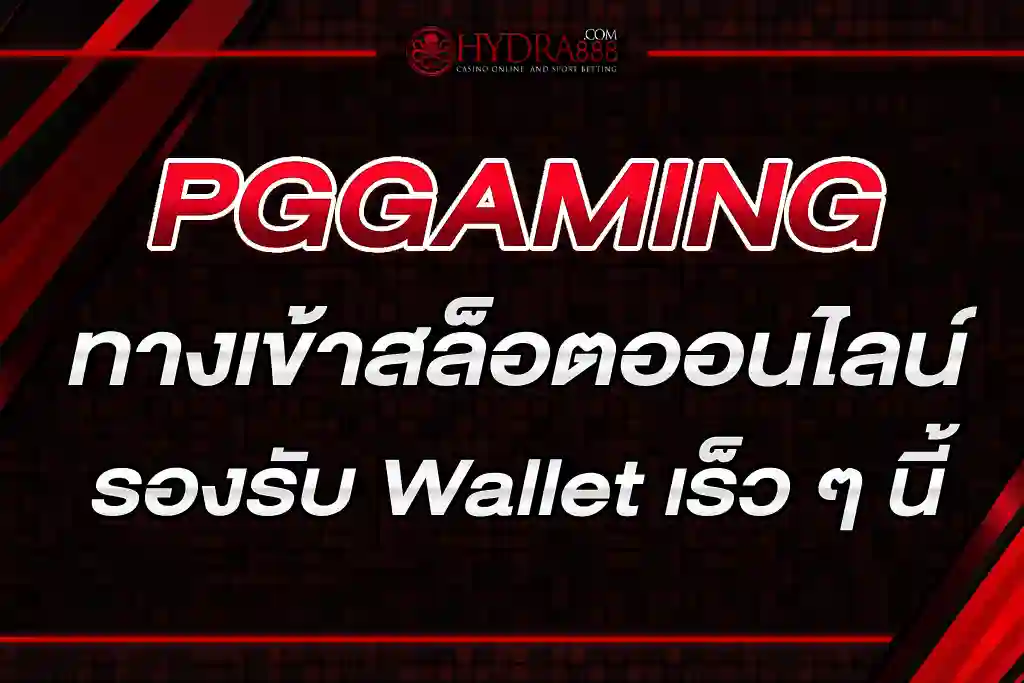 PGGAMING สล็อตออนไลน์ฝาก-ถอน 24 ชั่วโมง